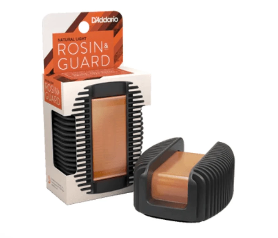 D'Addario RGVR200 Rosin Guard With Natural Light Rosin 1 D'Addario RGVR200 Rosin Guard With Natural Light Rosin