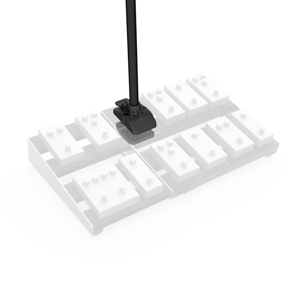 D'Addario XPND Pedalboard Mic Stand 2 D'Addario XPND Pedalboard Mic Stand - Image 2