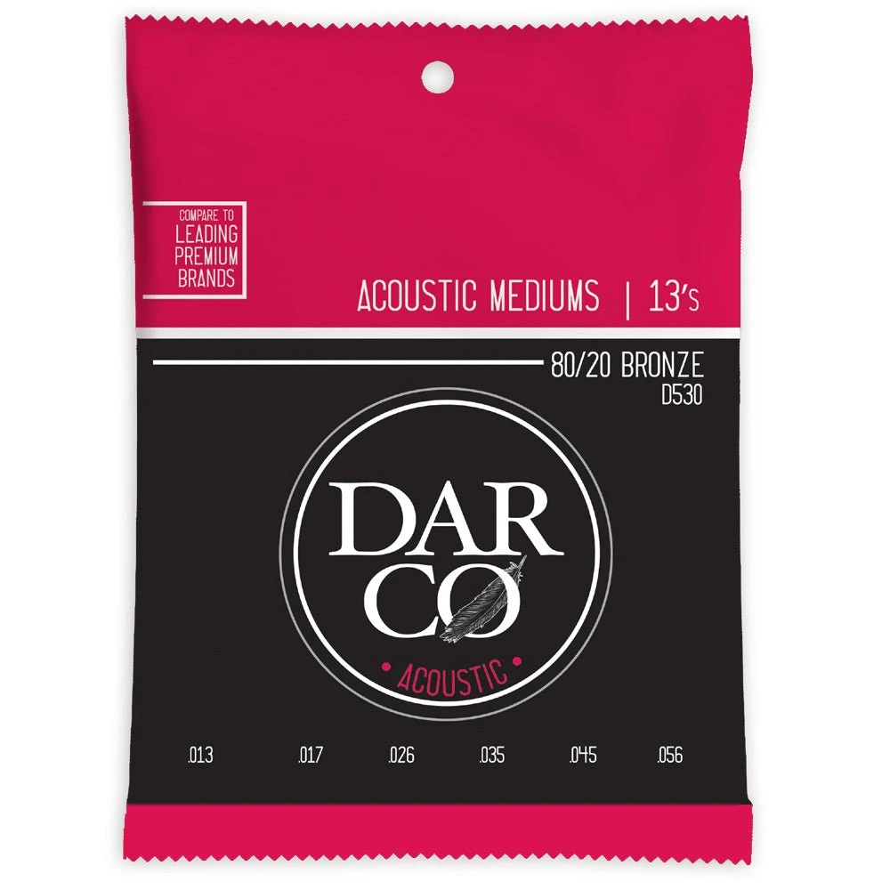 Darco 80/20 Bronze Acoustic Strings 3 Darco 80/20 Bronze Acoustic Strings - Image 3