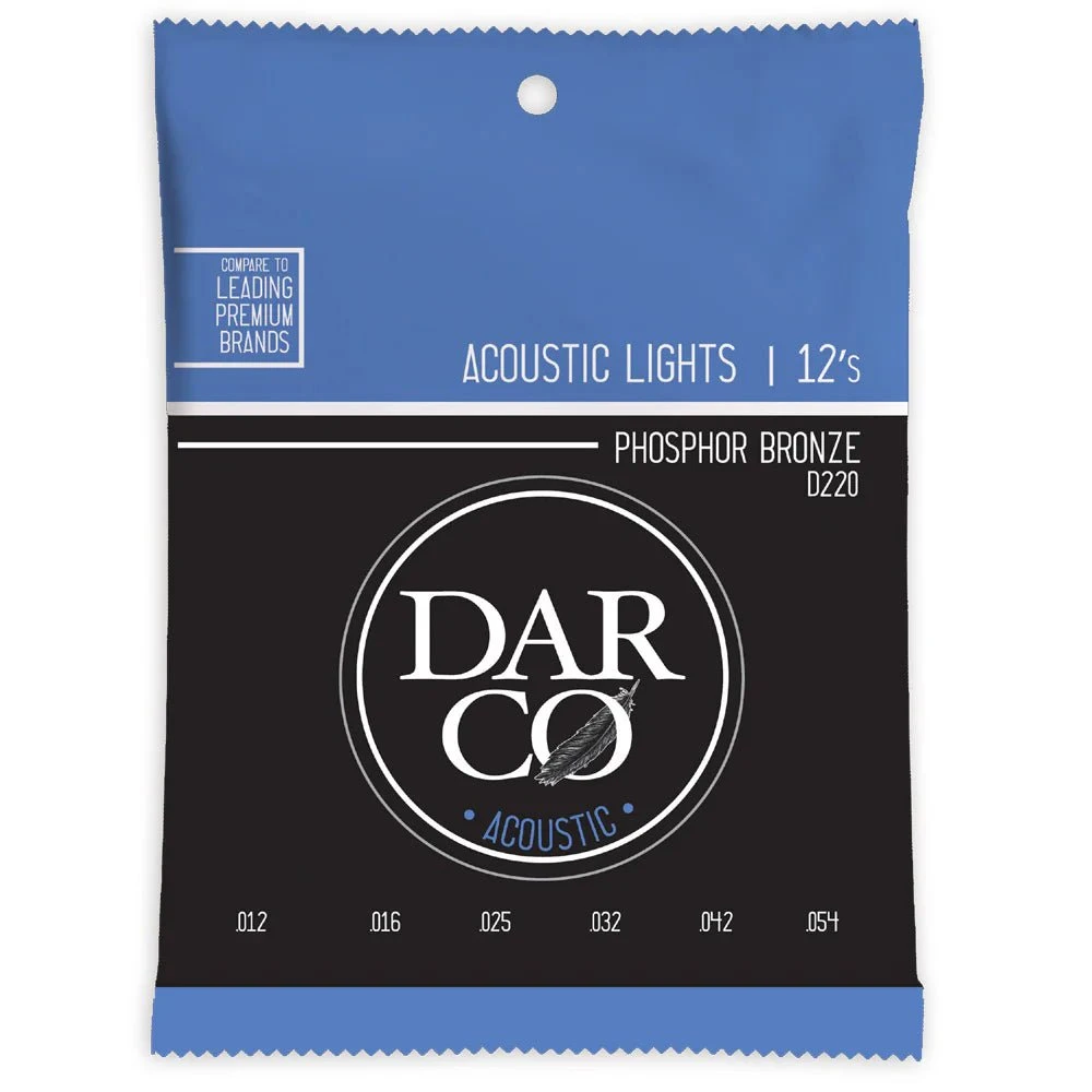 Darco Phosphor Bronze Acoustic Strings 1 Darco Phosphor Bronze Acoustic Strings