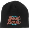 DAVID BOWIE UNISEX BEANIE HAT: 1978 WORLD TOUR LOGO 2 DAVID BOWIE UNISEX BEANIE HAT: 1978 WORLD TOUR LOGO -Faders Music Store david bowie unisex beanie hat 1978 world tour logo rock off trade 862466