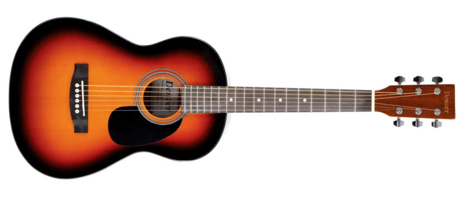 Denver DD34S 3/4 Size Acoustic - Sunburst 1 Denver DD34S 3/4 Size Acoustic - Sunburst