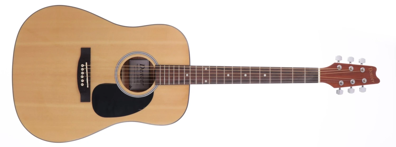 Denver DD44S Acoustic Guitar - Natural 1 Denver DD44S Acoustic Guitar - Natural
