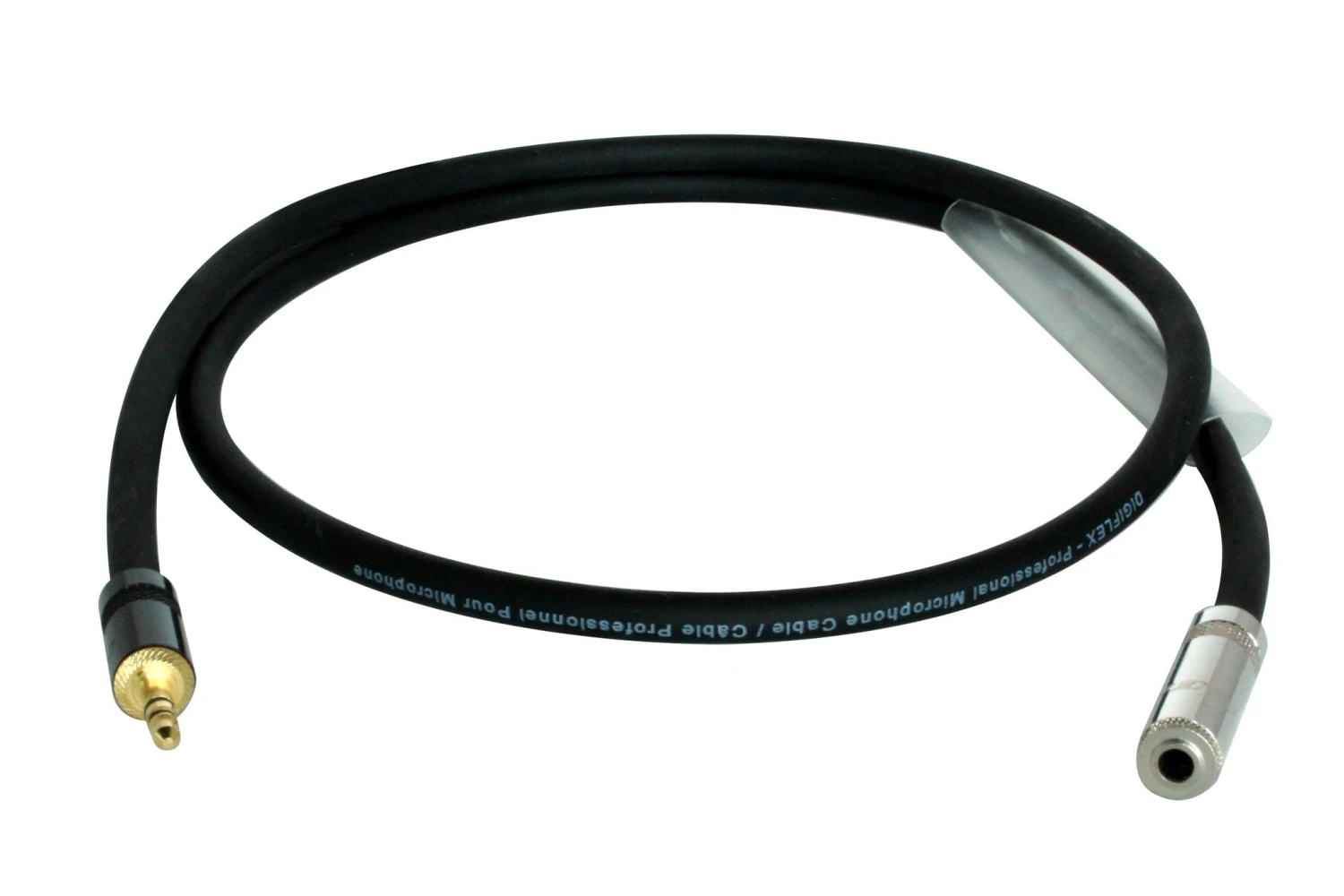 Digiflex NKKF Tour Series Extension Cables - 1/8 Mini TRS Male To Female, 10ft 1 Digiflex NKKF Tour Series Extension Cables - 1/8 Mini TRS Male To Female, 10ft