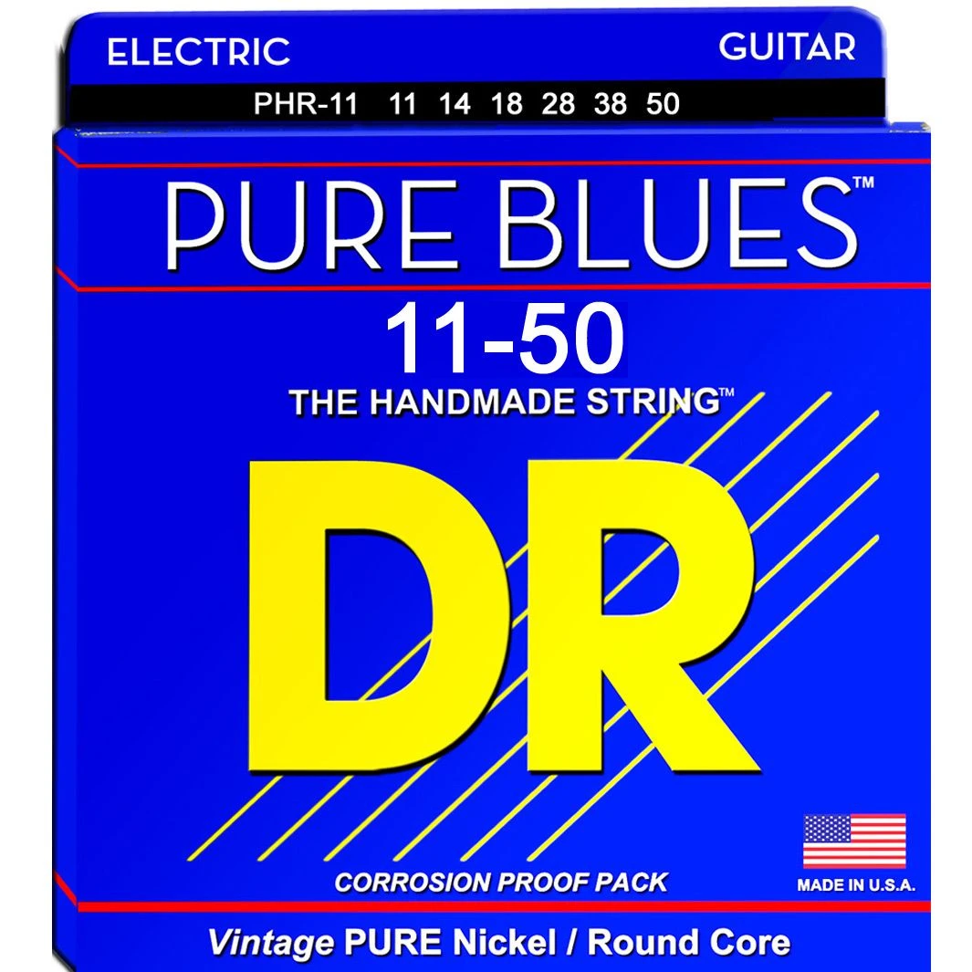 DR Strings Pure Blues Electric Guitar Strings 3 DR Strings Pure Blues Electric Guitar Strings - Image 3