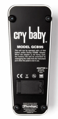Dunlop GCB95 Original Cry Baby® Standard Wah -Faders Music Store dunlop gcb95 original cry baby standard wah coast music 588238