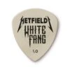 Dunlop Hetfield's White Fang Custom Flow Pick 0.73 (6-Pack) -Faders Music Store dunlop hetfields white fang custom flow pick 073 6 pack coast music 879122