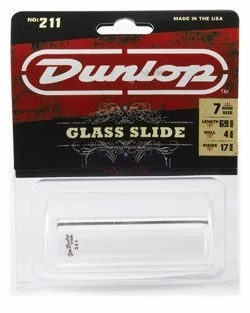 Dunlop JD211 Pyrex Small Glass Guitar Slide 1 Dunlop JD211 Pyrex Small Glass Guitar Slide