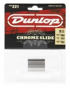 Dunlop JD221 Chrome Slide Guitar Medium Knuckle