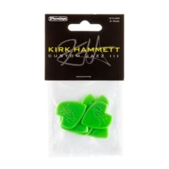 Dunlop Kirk Hammett Jazz III Guitar Pick (6 Pack)