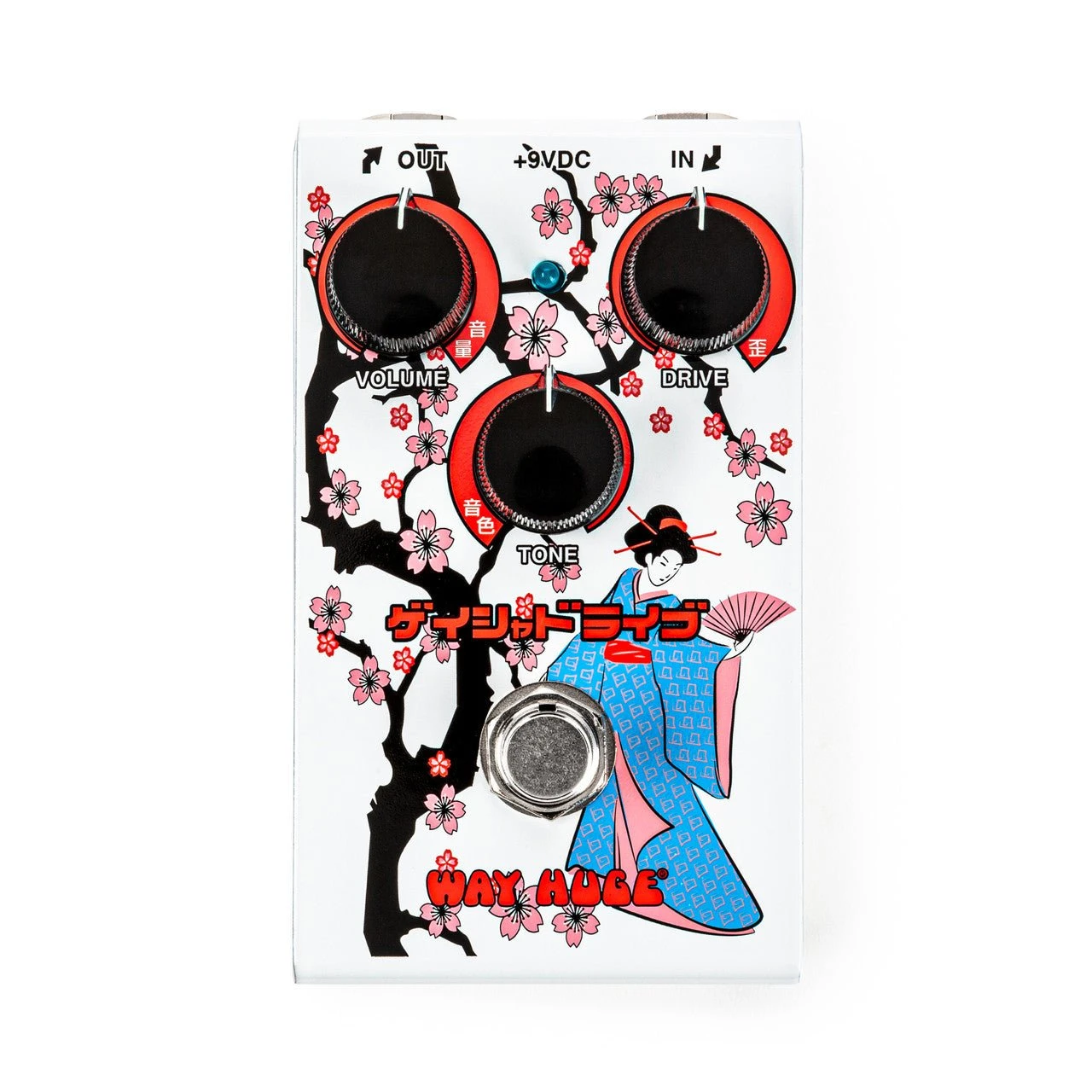 Dunlop Way Huge Smalls Geisha Drive Overdrive Pedal 1 Dunlop Way Huge Smalls Geisha Drive Overdrive Pedal