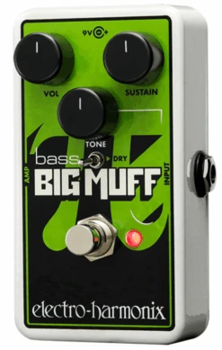 EHX Nano Bass Big Muff Pi Distortion / Sustainer For Bass