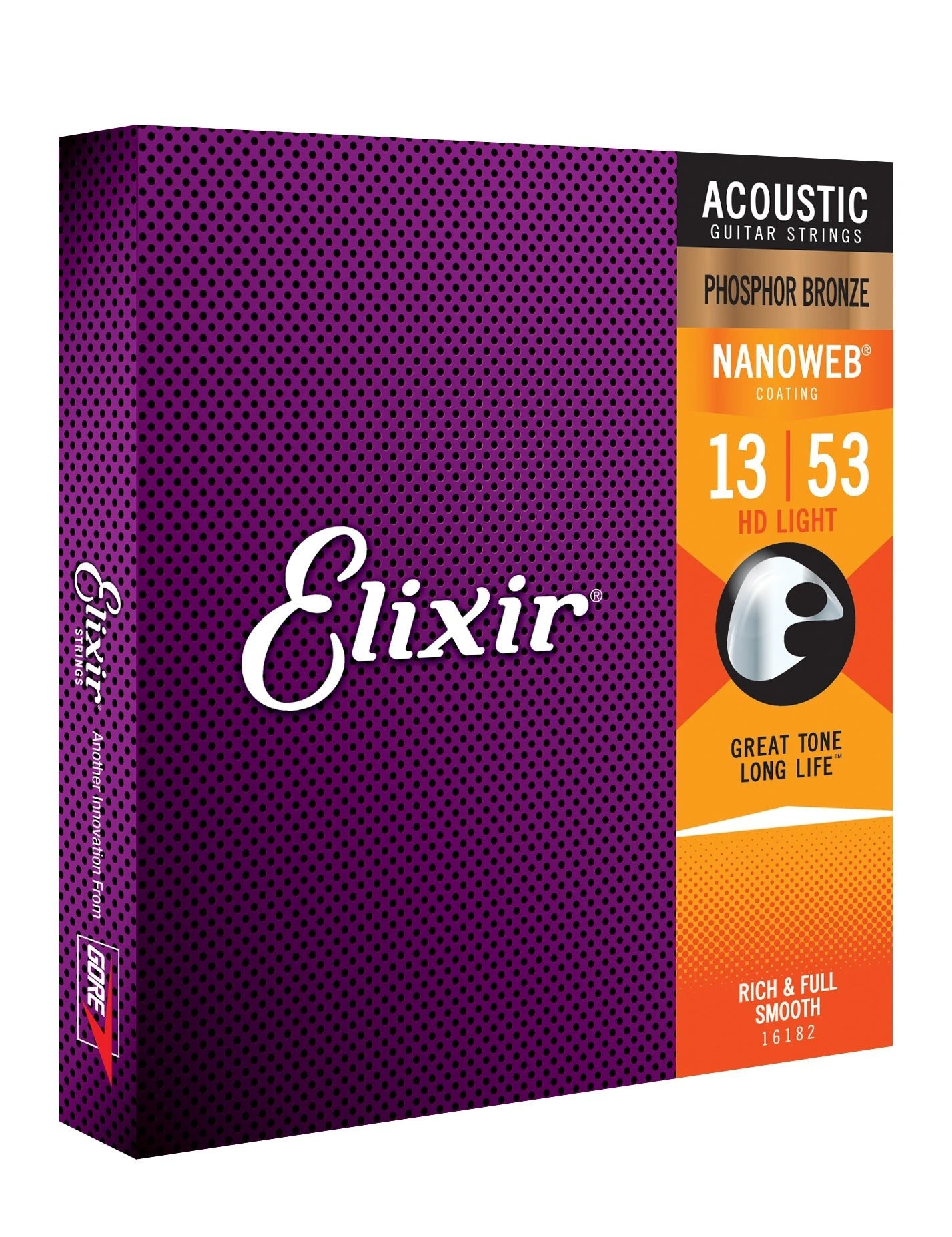 ELIXIR HD Light Acoustic Phosphor Bronze With Nanoweb Coating 1 ELIXIR HD Light Acoustic Phosphor Bronze With Nanoweb Coating