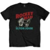 ELTON JOHN UNISEX TEE: ROCKETMAN PIANO 2 ELTON JOHN UNISEX TEE: ROCKETMAN PIANO -Faders Music Store elton john unisex tee rocketman piano rock off trade 399493