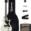 Epiphone Billie Joe Armstrong Les Paul Junior Player Pack - Classic White 2 Epiphone Billie Joe Armstrong Les Paul Junior Player Pack - Classic White -Faders Music Store epiphone billie joe armstrong les paul junior player pack classic white yorkville 812483