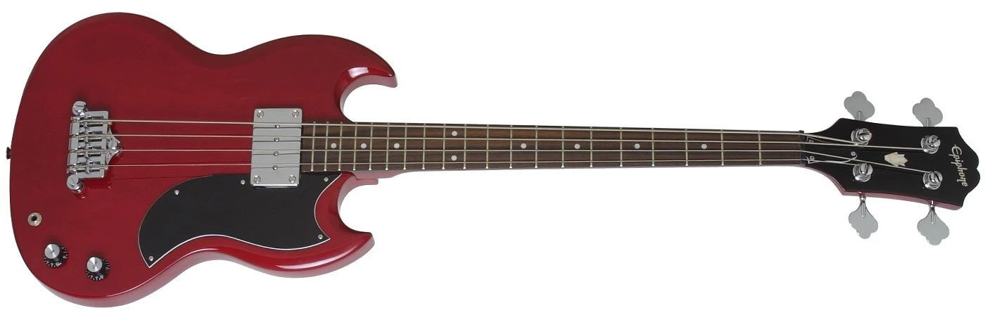 Epiphone EB-0 Short Scale Bass Guitar Cherry 1 Epiphone EB-0 Short Scale Bass Guitar Cherry