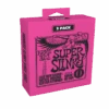 Ernie Ball 3-Pack Super Slinky Electric Strings, 9-42 -Faders Music Store ernie ball 3 pack super slinky electric strings 9 42 yorkville 713780