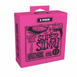 Ernie Ball 3-Pack Super Slinky Electric Strings, 9-42