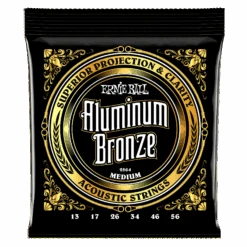 Ernie Ball Aluminum Bronze Acoustic Strings - Medium