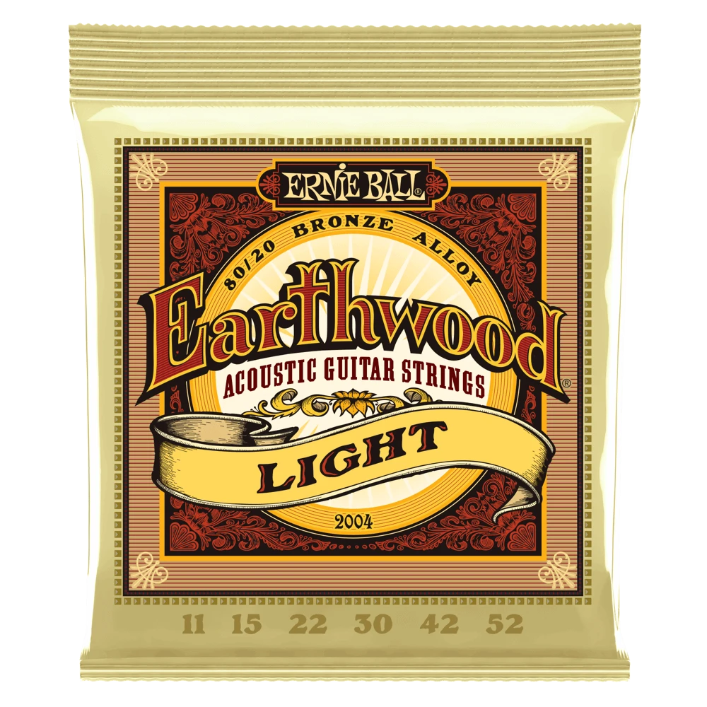 Ernie Ball Earthwood 80/20 Bronze Acoustic Guitar Strings 1 Ernie Ball Earthwood 80/20 Bronze Acoustic Guitar Strings