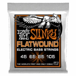 Ernie Ball Hybrid Slinky Flatwound Bass Strings, 45-105