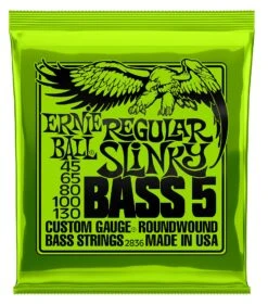 Ernie Ball Regular Slinky 5 String Bass Strings 45-130