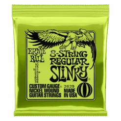 Ernie Ball Regular Slinky 8-String Nickel Wound Electric Guitar Strings - 10-74 Gauge