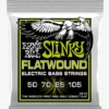 Ernie Ball Regular Slinky Flatwound Bass Strings, 50-105 8 Ernie Ball Regular Slinky Flatwound Bass Strings, 50-105 -Faders Music Store ernie ball regular slinky flatwound bass strings 50 105 yorkville 195406