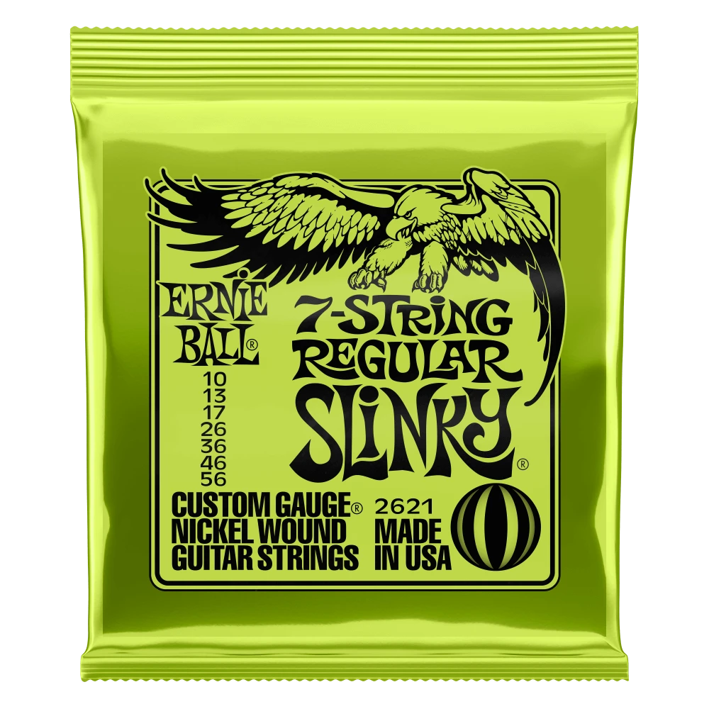 Ernie Ball Slinky Electric Guitar Strings 7 String 2 Ernie Ball Slinky Electric Guitar Strings 7 String - Image 2