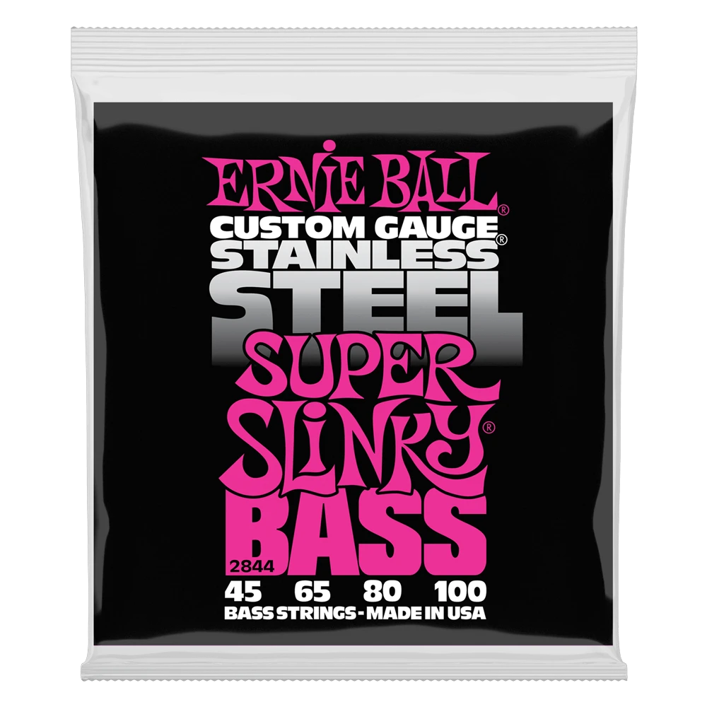 Ernie Ball Slinky Stainless Steel Bass Strings 1 Ernie Ball Slinky Stainless Steel Bass Strings