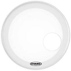 Evans EQ3 Resonant Smooth White 18" Bass Drum Head