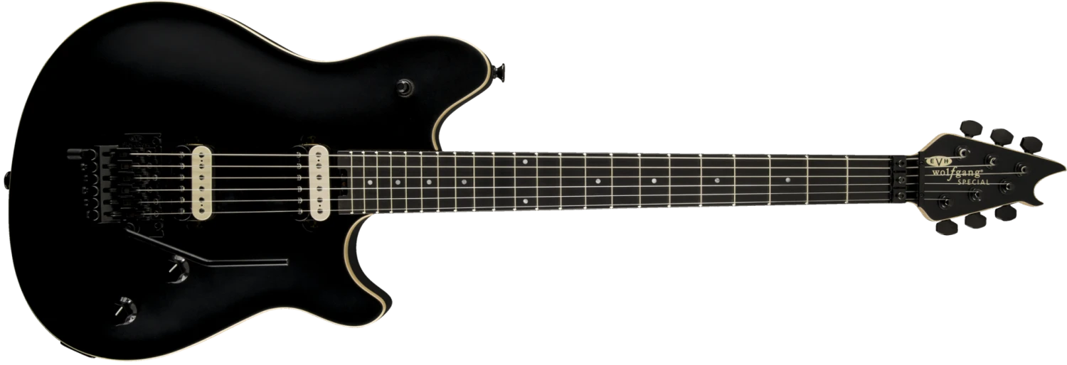 EVH Wolfgang® Special, Ebony Fingerboard, Stealth Black 1 EVH Wolfgang® Special, Ebony Fingerboard, Stealth Black