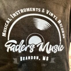 Faders Vinyl Logo T Shirt (Limited Edition) -Faders Music Store faders vinyl logo t shirt limited edition miscellaneous 125679
