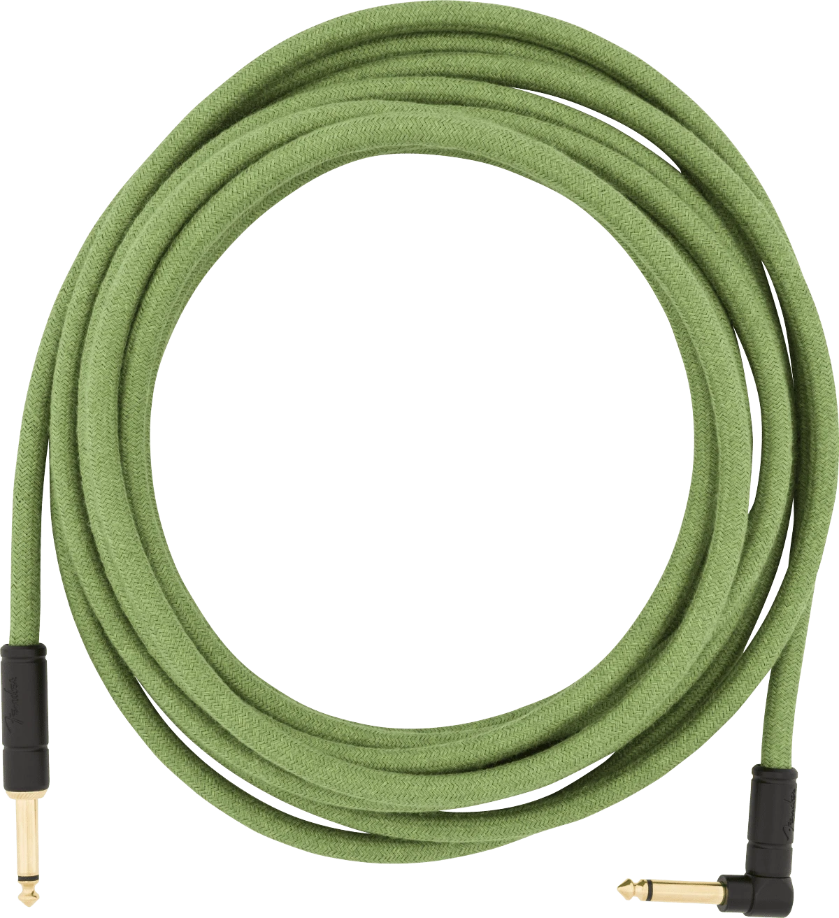 Fender 18.6' Angled Festival Instrument Cable, Pure Hemp 3 Fender 18.6' Angled Festival Instrument Cable, Pure Hemp - Image 3