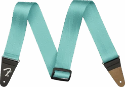 Fender2" Am Pro Seat Belt Strap, Miami Blue