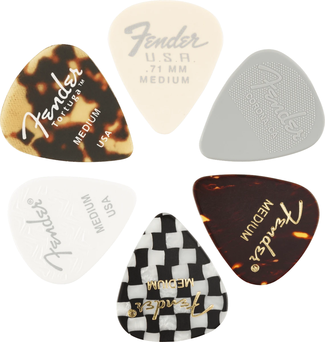 FENDER 351 MATERIAL MEDLEY, 6-PACK 3 FENDER 351 MATERIAL MEDLEY, 6-PACK - Image 3