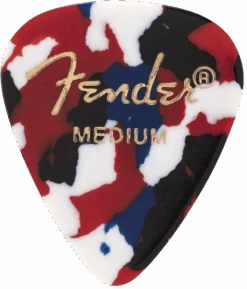 FENDER 351 SHAPE CLASSIC PICKS - 12 COUNT -Faders Music Store fender 351 shape classic picks 12 count fmic 441935