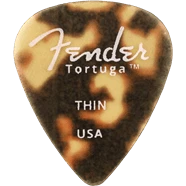 FENDER 351 SHAPE TORTUGA™ PICKS — 6-PACK 1 FENDER 351 SHAPE TORTUGA™ PICKS — 6-PACK