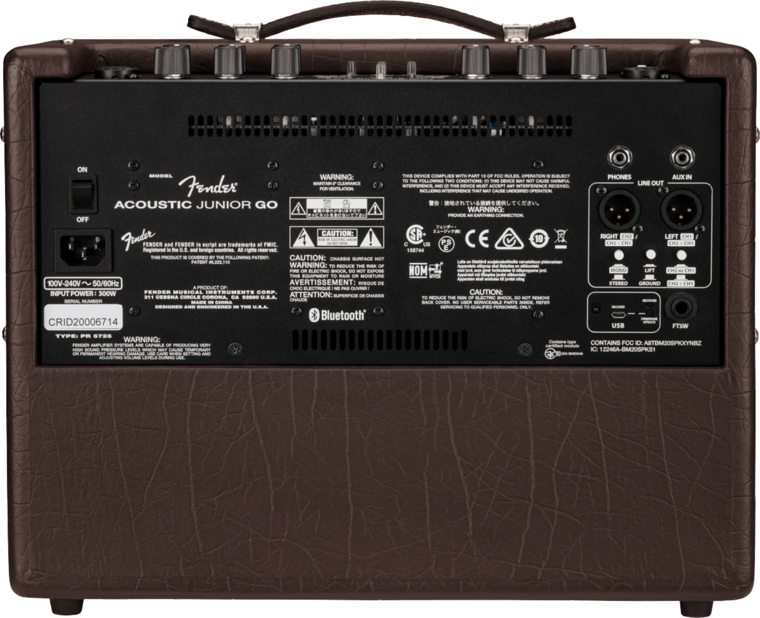 Fender Acoustic Junior GO, 120V 5 Fender Acoustic Junior GO, 120V - Image 5