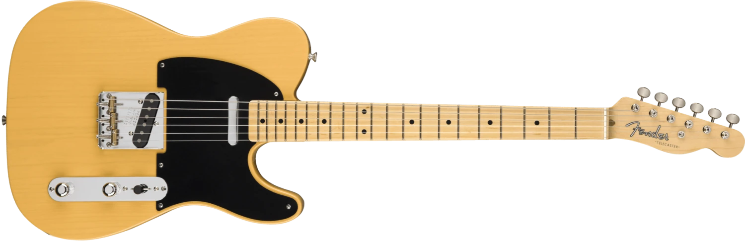 Fender American Original '50s Telecaster®, Maple Fingerboard, Butterscotch Blonde 1 Fender American Original '50s Telecaster®, Maple Fingerboard, Butterscotch Blonde