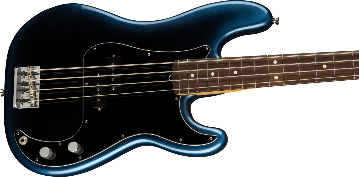 Fender American Professional II Precision Bass®, Rosewood Fingerboard, Dark Night 2 Fender American Professional II Precision Bass®, Rosewood Fingerboard, Dark Night - Image 2