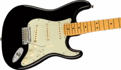 Fender American Professional II Stratocaster®, Maple Fingerboard, Black -Faders Music Store fender american professional ii stratocaster maple fingerboard black fmic 938462