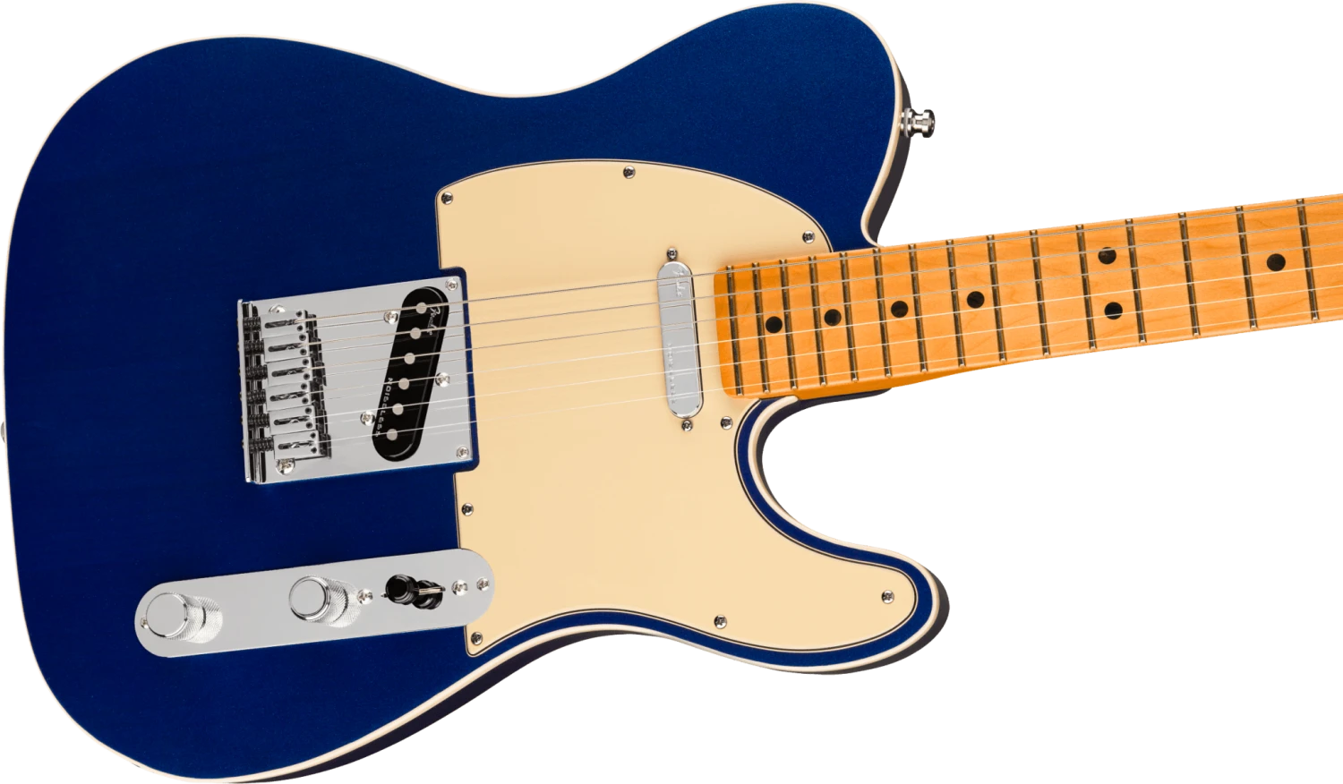 Fender American Ultra Telecaster®, Maple Fingerboard, Cobra Blue 2 Fender American Ultra Telecaster®, Maple Fingerboard, Cobra Blue - Image 2