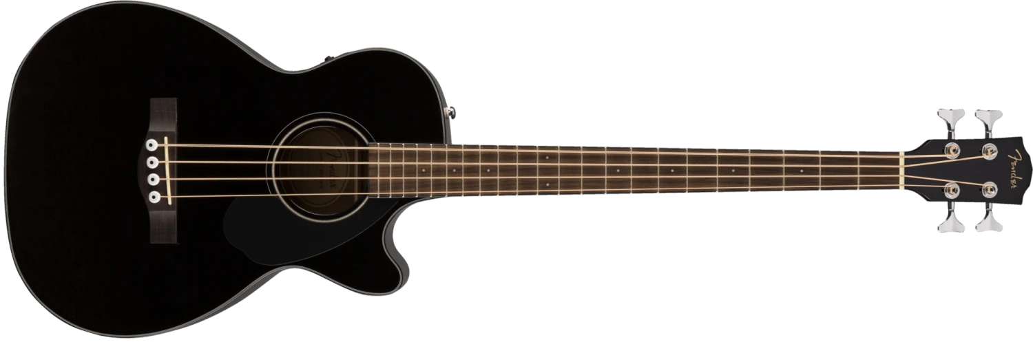 Fender CB-60SCE Bass, Laurel Fingerboard, Black 1 Fender CB-60SCE Bass, Laurel Fingerboard, Black
