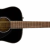 Fender CC-60S Concert Acoustic Guitar Pack, Black -Faders Music Store fender cc 60s concert acoustic guitar pack black fmic 703860