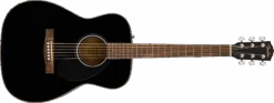 Fender CC-60S Concert Acoustic Guitar Pack, Black