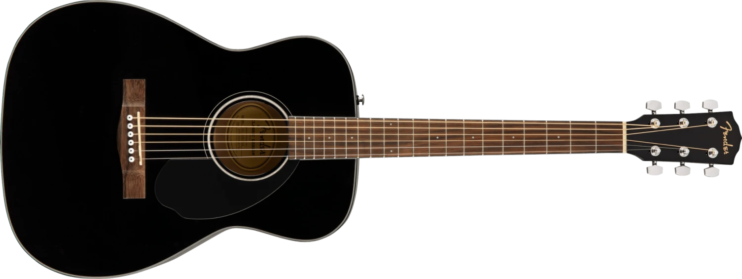 Fender CC-60S Concert Acoustic Guitar Pack, Black 1 Fender CC-60S Concert Acoustic Guitar Pack, Black