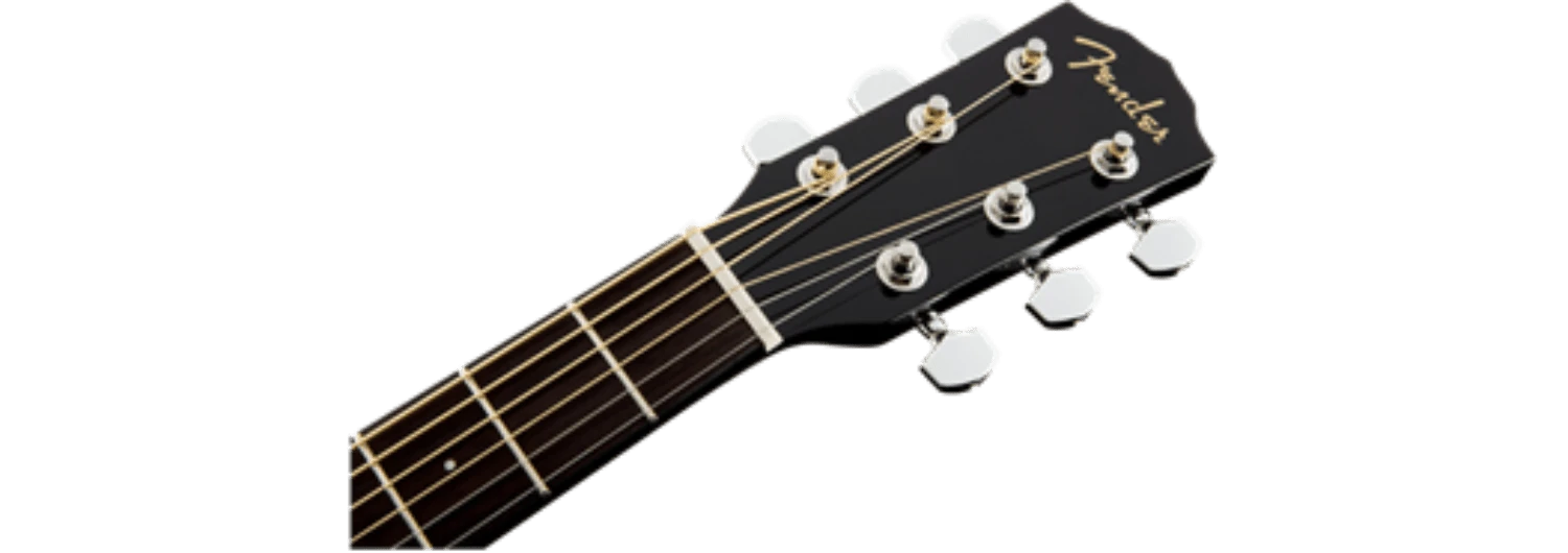 Fender CC-60SCE Concert, Walnut Fingerboard, Black 4 Fender CC-60SCE Concert, Walnut Fingerboard, Black - Image 4