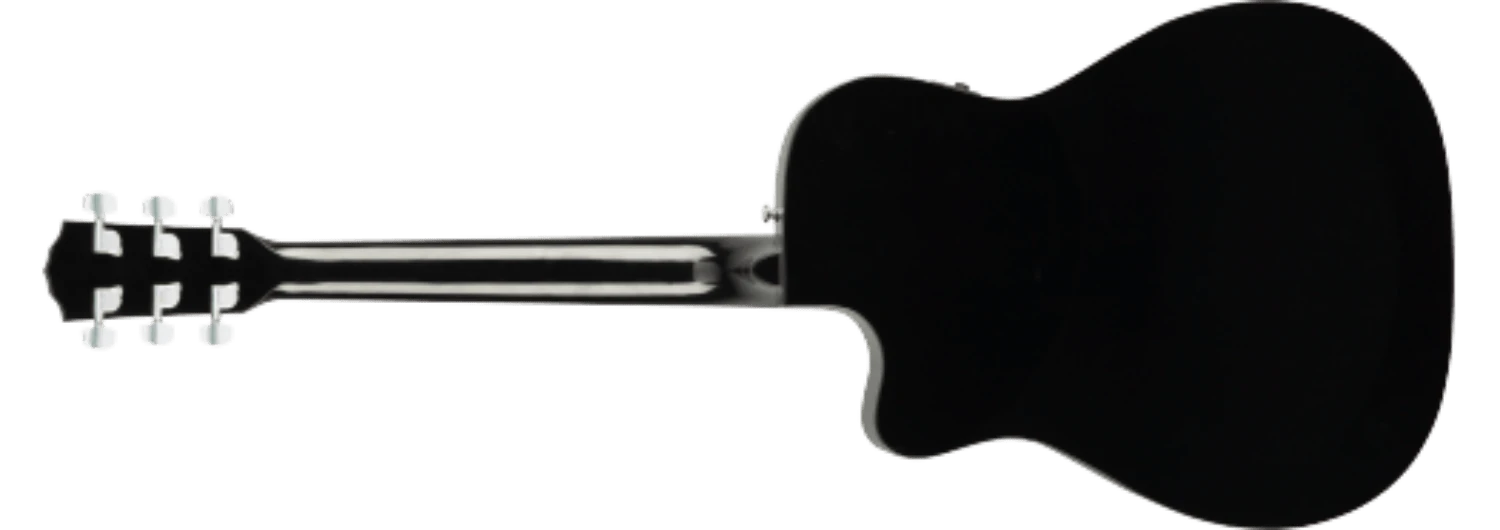 Fender CC-60SCE Concert, Walnut Fingerboard, Black 2 Fender CC-60SCE Concert, Walnut Fingerboard, Black - Image 2