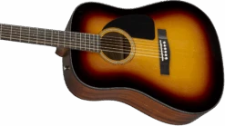 Fender CD-60 Dreadnought V3 W/Case, Walnut Fingerboard, Sunburst -Faders Music Store fender cd 60 dreadnought v3 wcase walnut fingerboard sunburst fmic 332169
